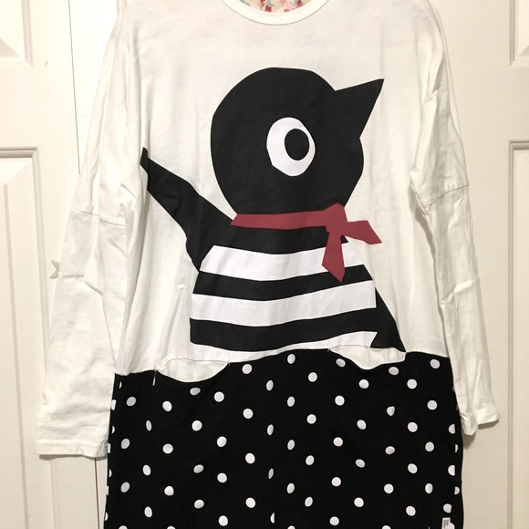 Women’s Long Sleeves Chocoolate Penguin Tee 🐧 - Picture 3 of 6